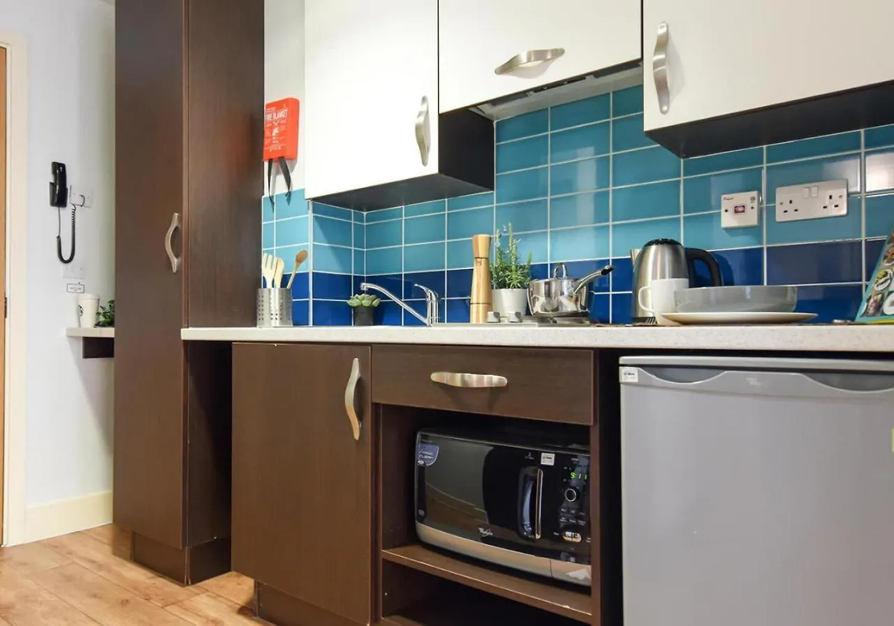 Studios And Ensuite Bedrooms With Shared Kitchen At Fountainbridge In Edinburgh Velká Británie